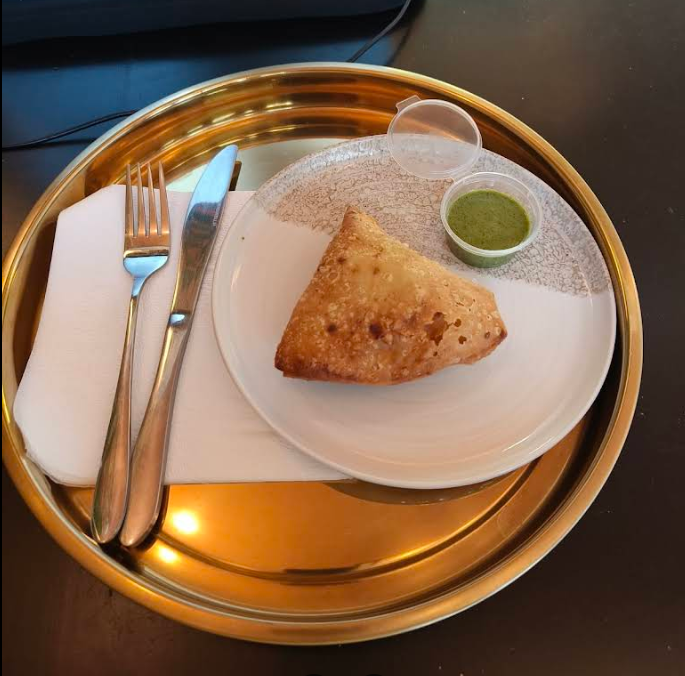 Samosa chaat